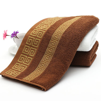 Mans se Minimalistiese Donker Handdoek Geskenkboksstel
