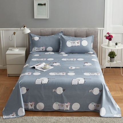 Enkel dubbelbed in studentekamer