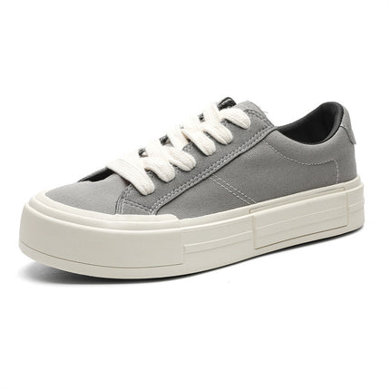 Women's Canvas Platform Casual Sports Skate Shoes