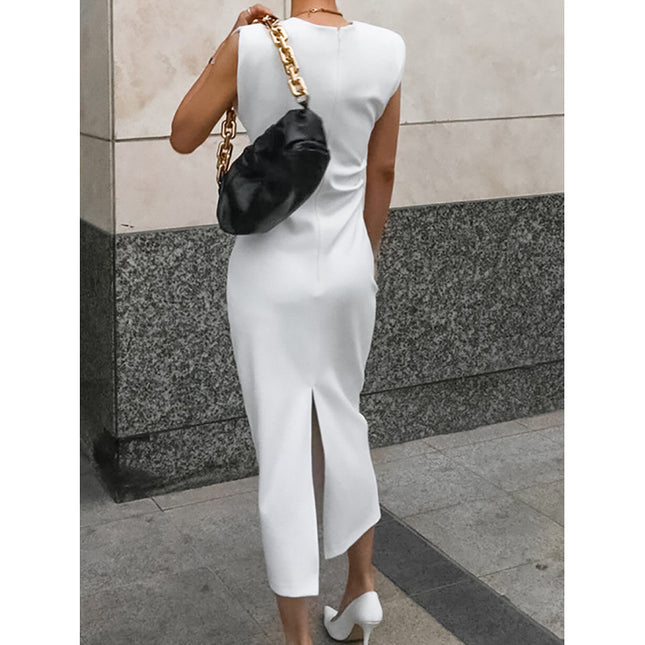 Slim-fit High-grade Split Dress Women