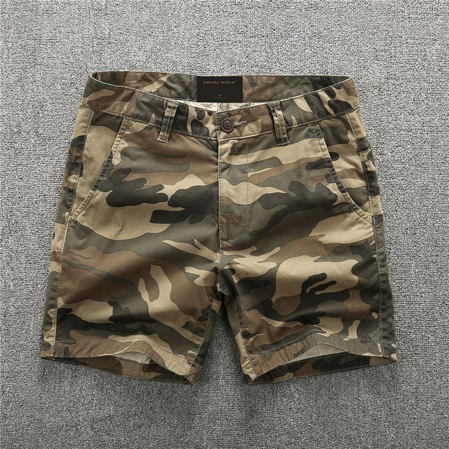 Summer Camouflage Workwear Shorts