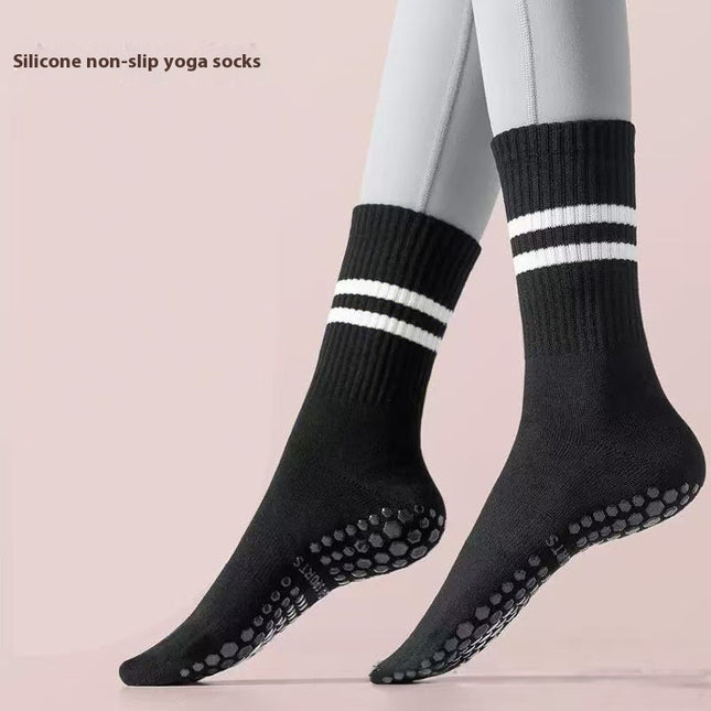 Mid-calf Yoga Socks Non-slip Professional Women's Fitness
