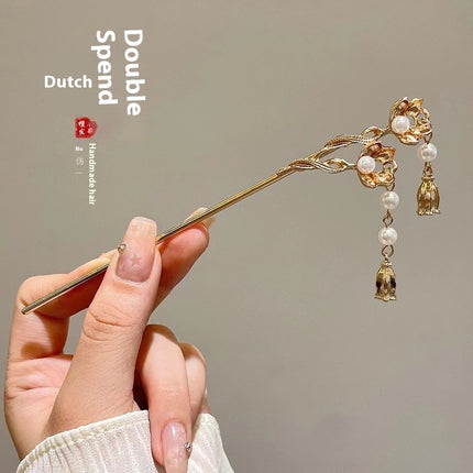 Chinese Style Ancient Style Tassel Hairpin