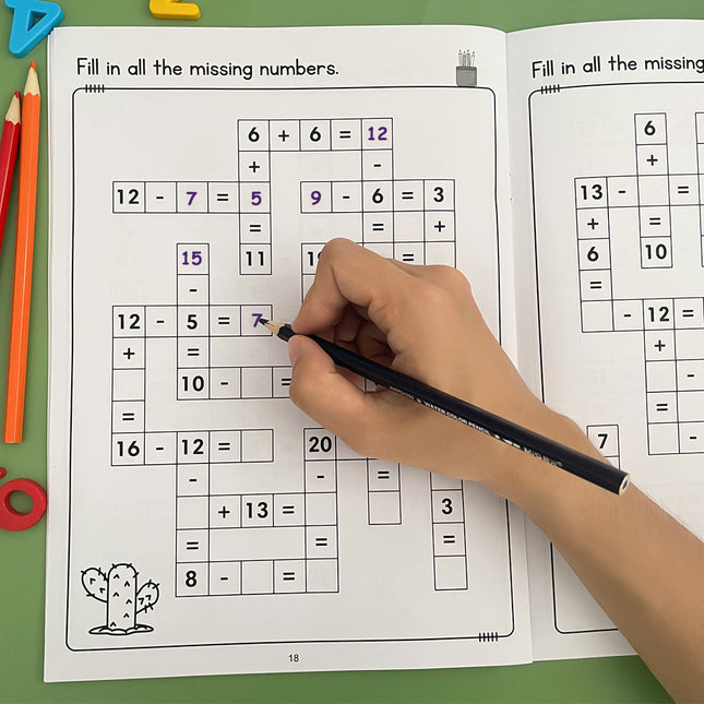 32 Pages A4 Basic Score Cognitive Learning Exercise Book
