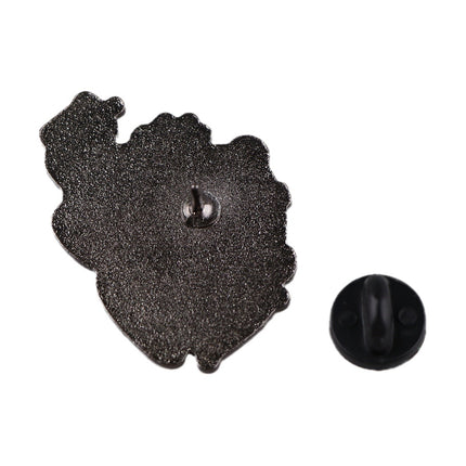 Panda Hedgehog Capybara Giant Salamander Animal Badge Oil Drip Brooch