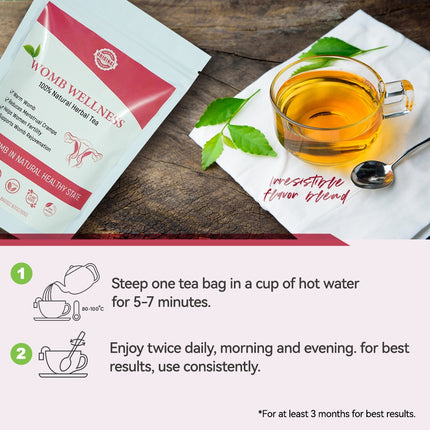 Chinaherbs Natuurlike Baarmoedertee Vroulike Tydperk Menstruele Krampe Warmer Hormoonbalans Gloeiende Skoonheidsorg Verpak In Sak