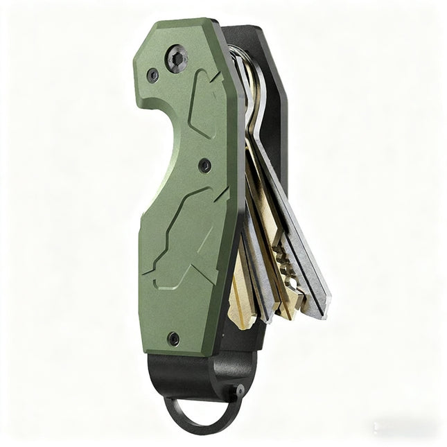 Metal Keychains Aluminum Alloy Portable Personalized Creative Storage