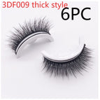 3DF009 dik styl / PVC ronde doos / 6 STKS