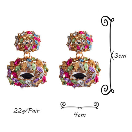 Trendy Earrings New Color Ornament