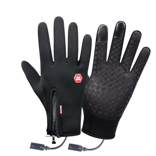 Charging Cycling Touch Screen Windproof Warm Usb Heating Gloves