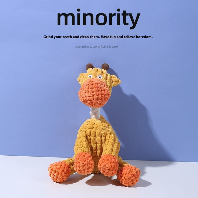 Pet Toy Dog Bite Sound Toy Plush Interactive