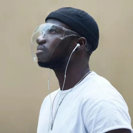 Anti-fog And Anti-splash Mask, Transparent Protective Glasses, Cross-border Explosives And Anti-dropping Mask