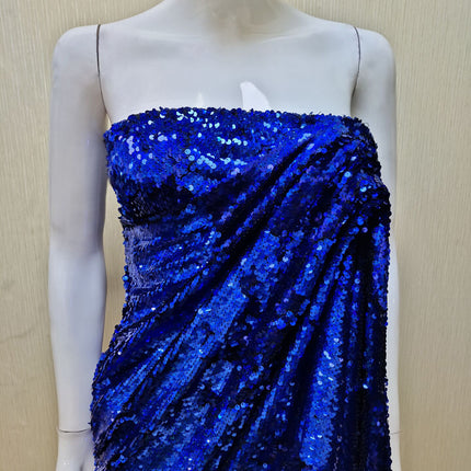 Sexy Sequin Wrapped Chest Irregular Skirt Dress