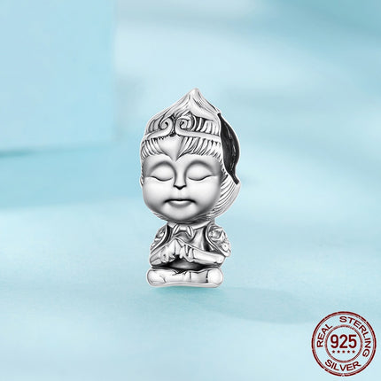 DIY Krale Bykomstighede Spotprent S925 Sterling Silwer Krale