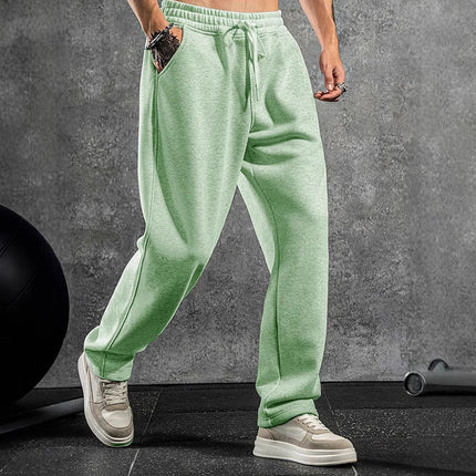 Men's European And American Solid Color Casual Pants