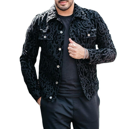New European And American Fashion Casual Single Breasted Long Sleeve Lapel Coat