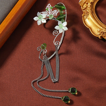 Cross-border New Arrival No Piercing European And American Creative Hand Weaving Earrings