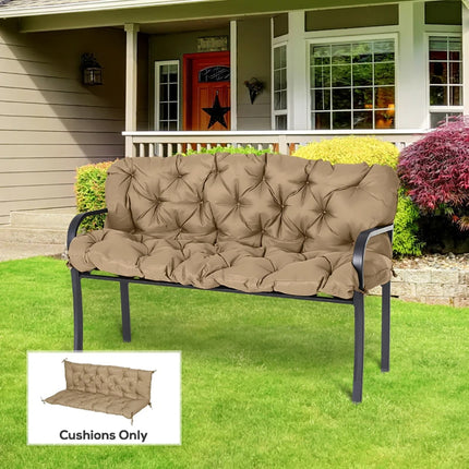 59" X 38" Geknoopte Bankkussing Vir Buitemeubels, 3-Siter Vervanging Vir Swingsitplek, Patiobank, TIKTOK Verbied Verkope