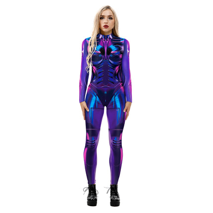 Wansheng Jumpsuit European And American Printed Jumpsuit