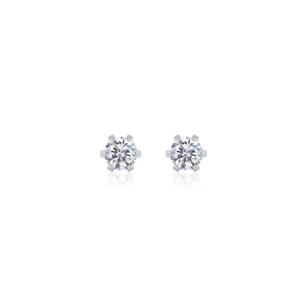 Sterlig Solo Dans - Premium Moissanite Luukse Mode Ligte Luukse Juweliersware Silwer Knopoorbelle S925 Versilwerde Platinum