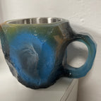 Sky Blue / 10cm High / Flat mouthed inner liner
